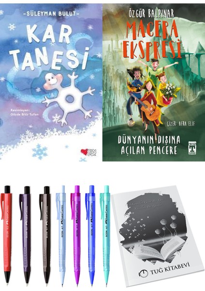 Gelecek Ekspresi Dünyanın Dışına Açılan Pencere ve Kar Tanesi 2'li Set