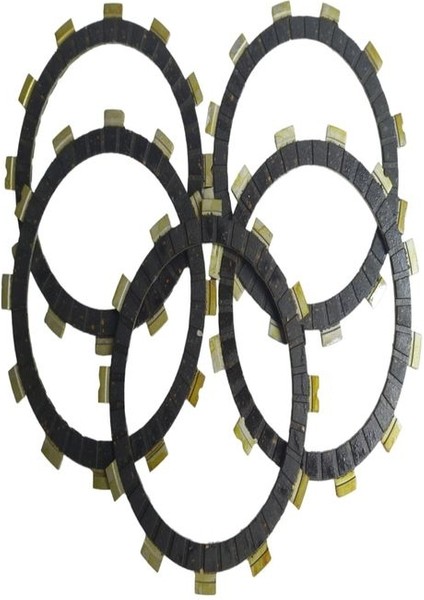 Suzuki GN125 Rks Uyumlu Debriyaj Balatası 5 Li 12 Tırnak 96-114-127 Mm-Erpilsan Elektronik