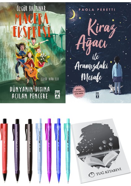 Kiraz Ağacı Ile Aramızdaki Mesafe ve Gelecek Ekspresi Dünyanın Dışına Açılan Pencere 2'li Set