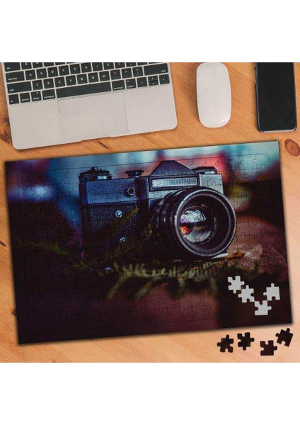 Fotoğraf Makinesi Fotoğrafçılık 240 Parça Puzzle YAPBOZ-1444