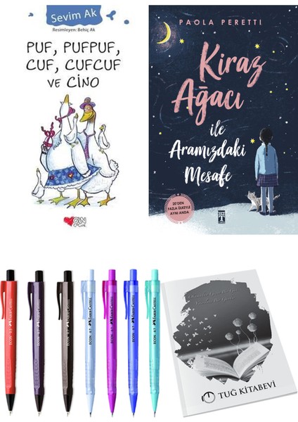 Kiraz Ağacı Ile Aramızdaki Mesafe ve Puf, Pufpuf, Cuf, Cufcuf ve Cino 2'li Set