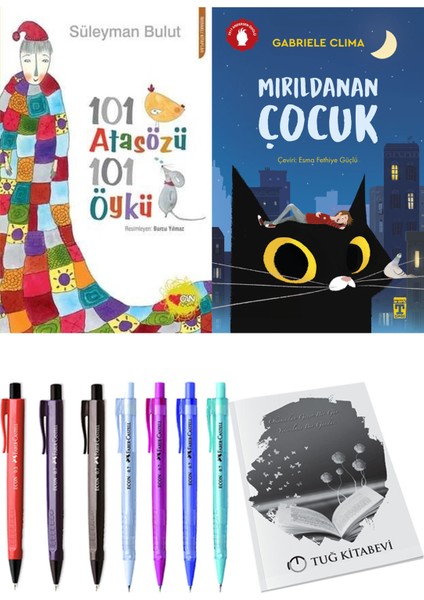 Mırıldanan Çocuk ve 101 Atasözü 101 Öykü Süleyman Bulut 2'li Set