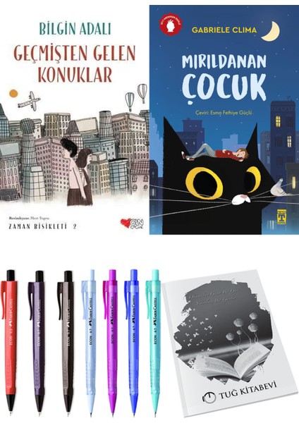 Mırıldanan Çocuk ve Zaman Bisikleti 2 Geçmişten Gelen Konuklar 2'li Set
