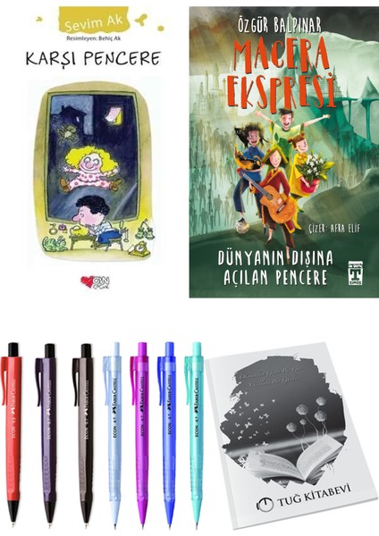 Gelecek Ekspresi Dünyanın Dışına Açılan Pencere ve Karşı Pencere 2'li Set