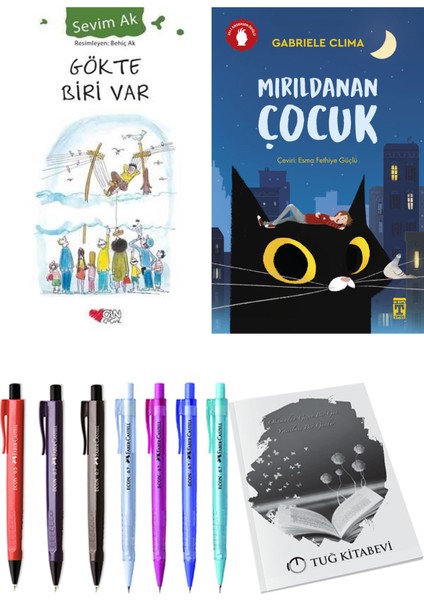 Mırıldanan Çocuk ve Gökte Biri Var 2'li Set