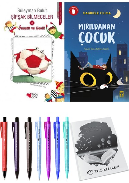 Mırıldanan Çocuk ve Şipşak Bilmeceler 3 2'li Set