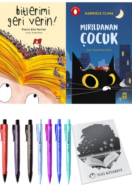 Mırıldanan Çocuk ve Bitlerimi Geri Verin! 2'li Set