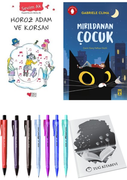 Mırıldanan Çocuk ve Horoz Adam ve Korsan 2'li Set