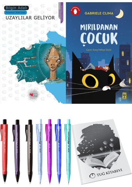 Mırıldanan Çocuk ve Uzaylılar Geliyor 2'li Set