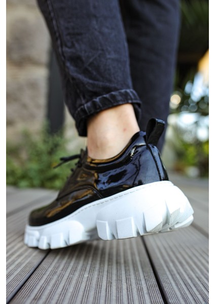 CH093 Rbt Castle Erkek Ayakkabı Sıyah modelleri