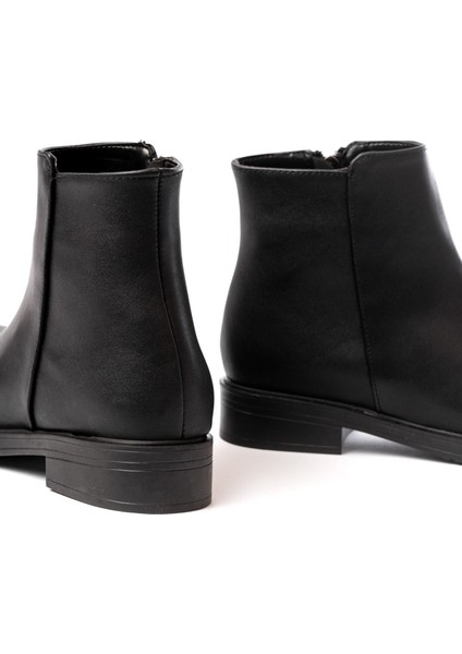 Siyah Fermuarlı Günlük Kadın Bot fırsatları