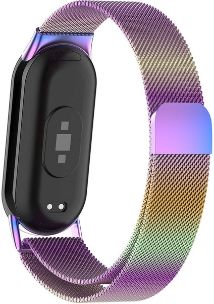 Xiaomi Smart Band 8 Zore Krd-01 Metal Kordon-Siyah