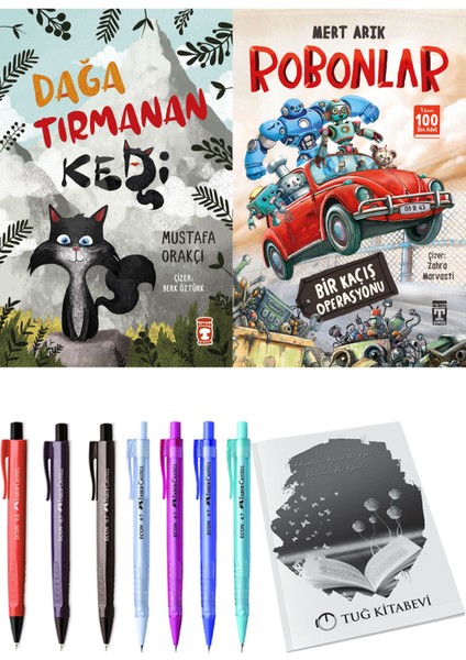 Robonlar Bir Kaçış Operasyonu ve Dağa Tırmanan Kedi 2'li Set