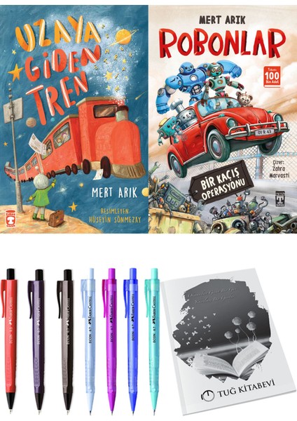 Robonlar Bir Kaçış Operasyonu ve Uzaya Giden Tren 2'li Set