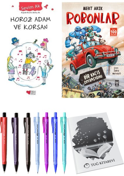 Robonlar Bir Kaçış Operasyonu ve Horoz Adam ve Korsan 2'li Set