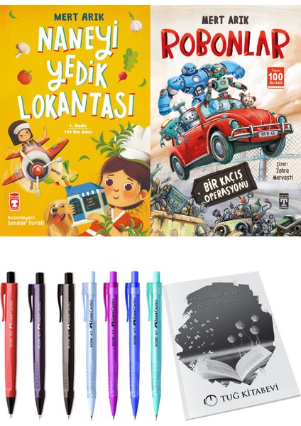 Robonlar Bir Kaçış Operasyonu ve Naneyi Yedik Lokantası 2'li Set