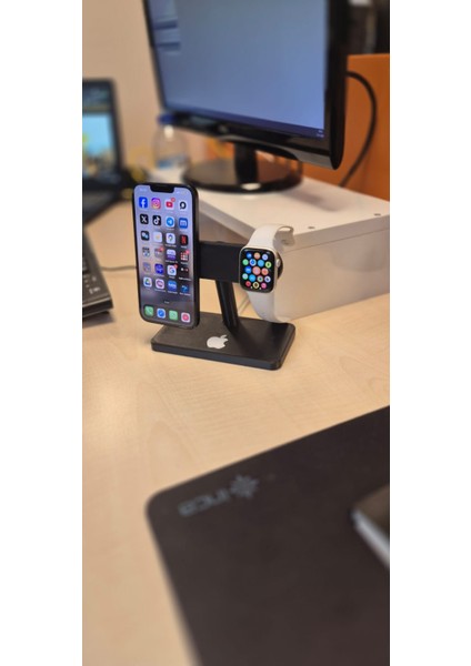 Apple Mage Safe Uyumlu Şarj Standı