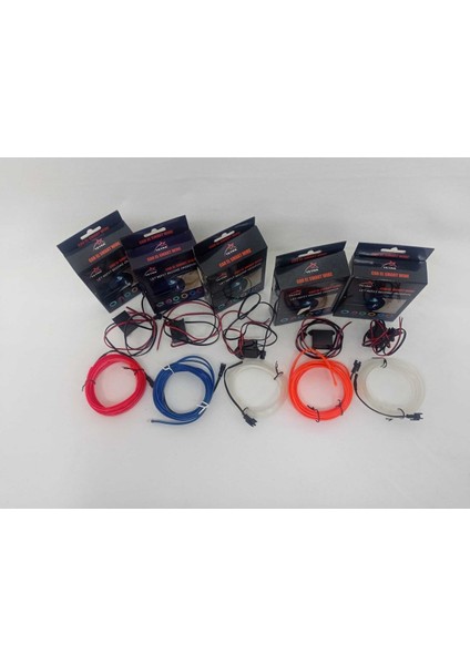 Buz Mavisi Oto Torpido Neon LED 2 Metre