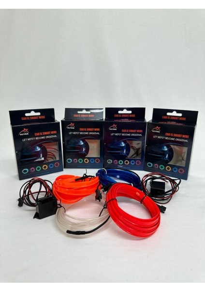 Buz Mavisi Oto Torpido Neon LED 2 Metre
