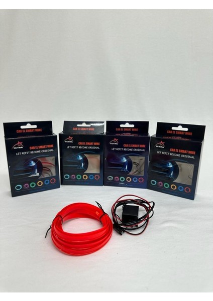 Buz Mavisi Oto Torpido Neon LED 2 Metre