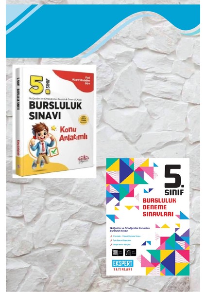 (Sınıf: 5) Bursluluk Sınavı Konu Anlatımlı (Karekod Çözümlü) / Deneme Sınavı