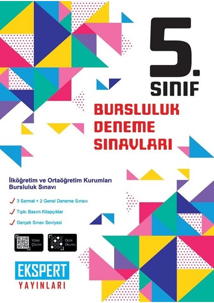 (Sınıf: 5) Bursluluk Sınavı Konu Anlatımlı (Karekod Çözümlü) / Deneme Sınavı modelleri