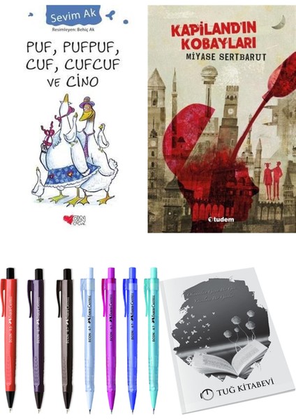 Kapiland'ın Kobayları ve Puf, Pufpuf, Cuf, Cufcuf ve Cino 2'li Set