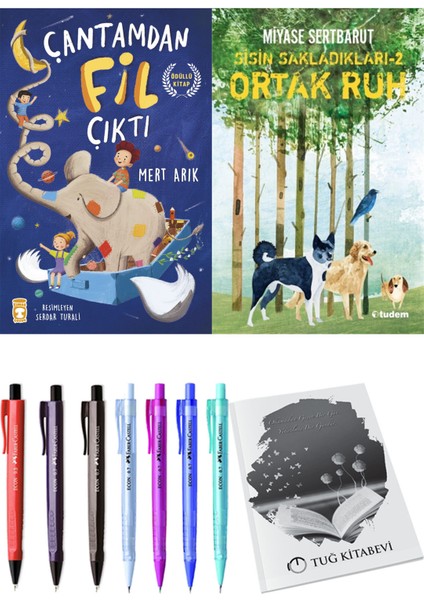 Sisin Sakladıkları 2 Ortak Ruh ve Çantamdan Fil Çıktı 2'li Set