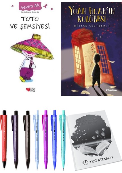 Yuan Huan'ın Kulübesi ve Toto ve Şemsiyesi 2'li Set