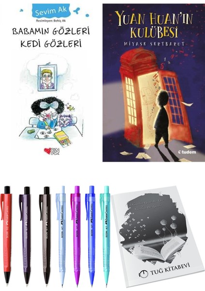 Yuan Huan'ın Kulübesi ve Babamın Gözleri Kedi Gözleri 2'li Set