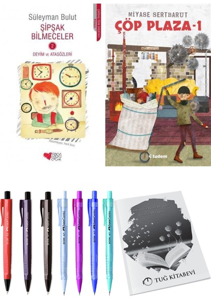Çöp Plaza 1 ve Şipşak Bilmeceler 2 2'li Set