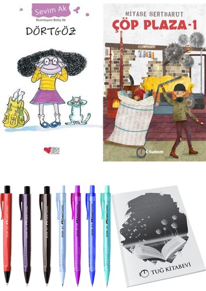 Çöp Plaza 1 ve Dörtgöz 2'li Set