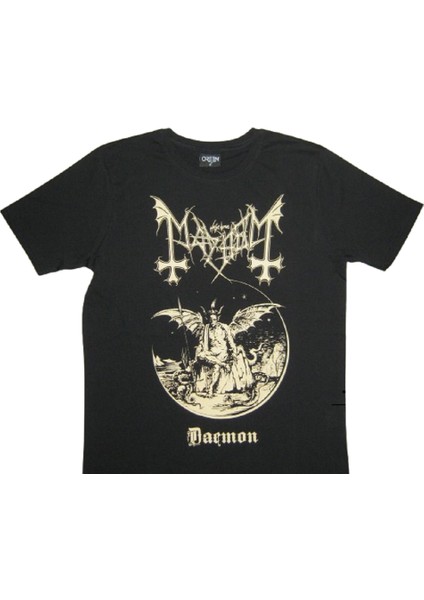 Mayhem Siyah Erkek Tişört( Xl