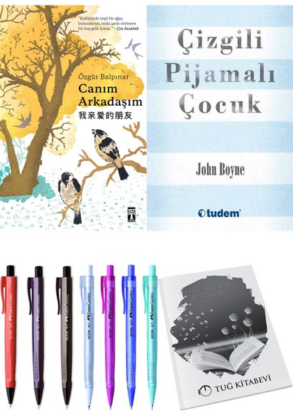 Çizgili Pijamalı Çocuk ve Canım Arkadaşım 2'li Set