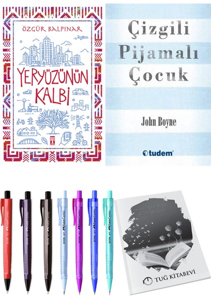 Çizgili Pijamalı Çocuk ve Yeryüzünün Kalbi 2'li Set