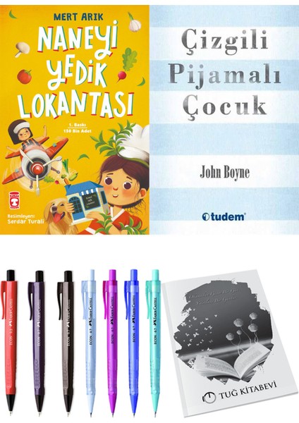 Çizgili Pijamalı Çocuk ve Naneyi Yedik Lokantası 2'li Set