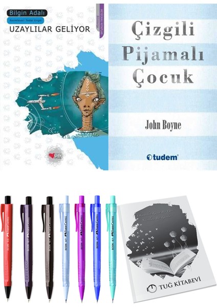 Çizgili Pijamalı Çocuk ve Uzaylılar Geliyor 2'li Set