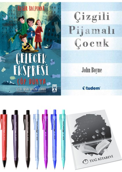 Çizgili Pijamalı Çocuk ve Gelecek Ekspresi Çöp Dünya 2'li Set