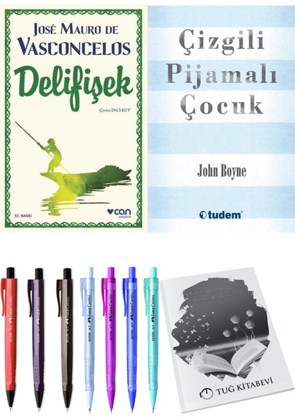 Çizgili Pijamalı Çocuk ve Delifişek 2'li Set