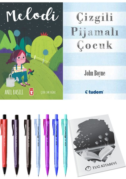 Çizgili Pijamalı Çocuk ve Melodi 2'li Set