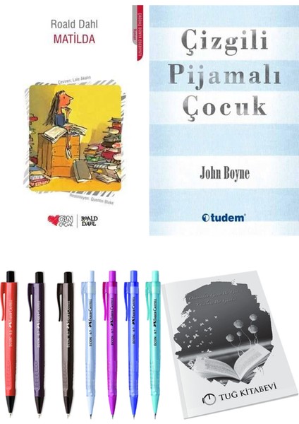 Çizgili Pijamalı Çocuk ve Matilda 2'li Set