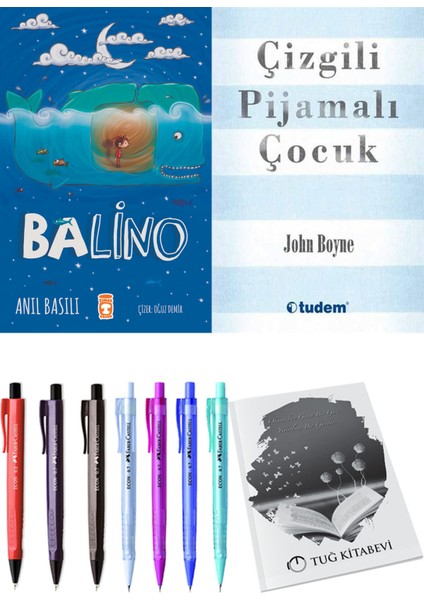 Çizgili Pijamalı Çocuk ve Balino 2'li Set