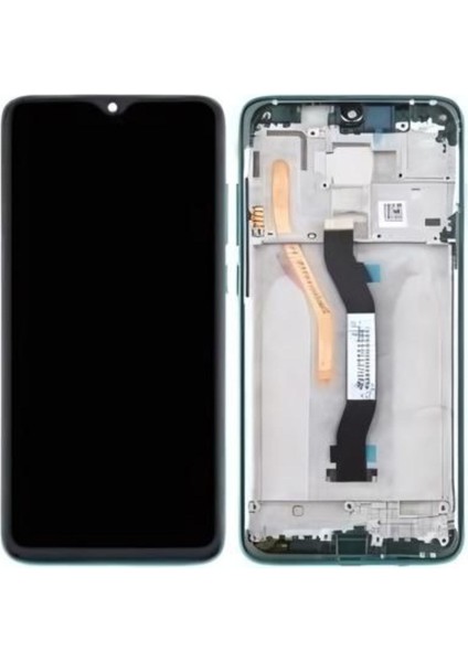Xiaomi Note 8 Pro Uyumlu (Kasalı) Ekran- Siyah
