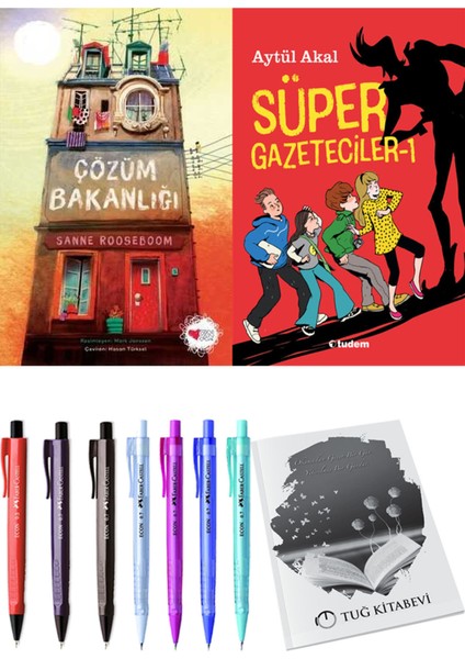 Süper Gazeteciler 1 ve Çözüm Bakanlığı 2'li Set