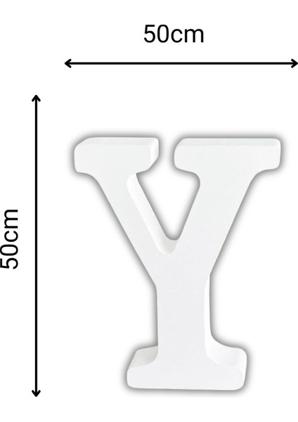 Strafor Y Harfi 50 cm