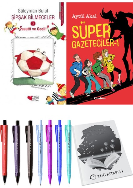 Süper Gazeteciler 1 ve Şipşak Bilmeceler 3 2'li Set