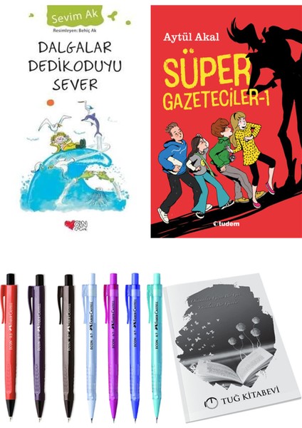 Süper Gazeteciler 1 ve Dalgalar Dedikoduyu Sever 2'li Set