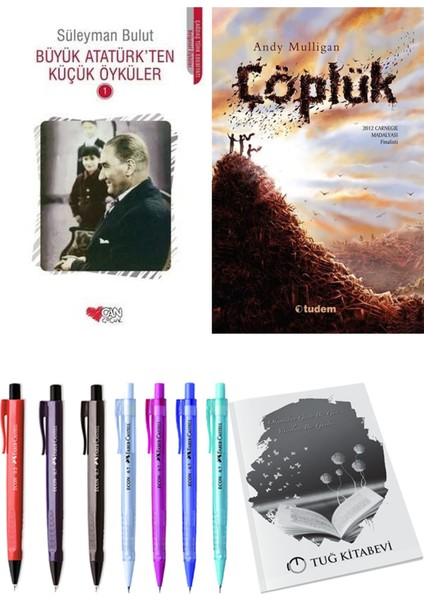 Çöplük ve Büyük Atatürk'ten Küçük Öyküler 1 2'li Set