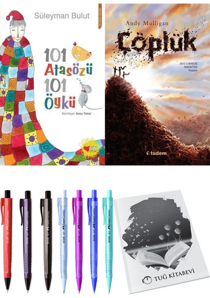 Çöplük ve 101 Atasözü 101 Öykü Süleyman Bulut 2'li Set