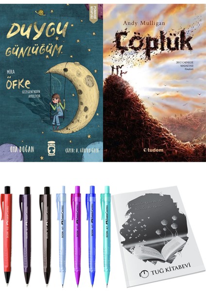Çöplük ve Duygu Günlüğüm Mira Öfke Gezegeni'nden Ayrılıyor 2'li Set